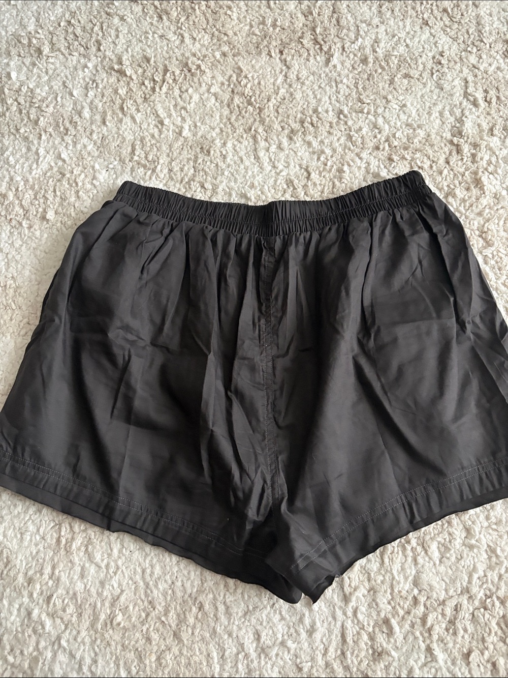 Free People Washed Black Boxer Shorts - Picture 3 of 3